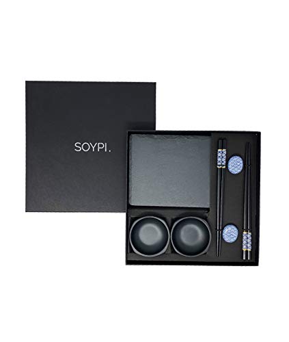 Soypi Sushi Set F R 2 Personen Schwarzes