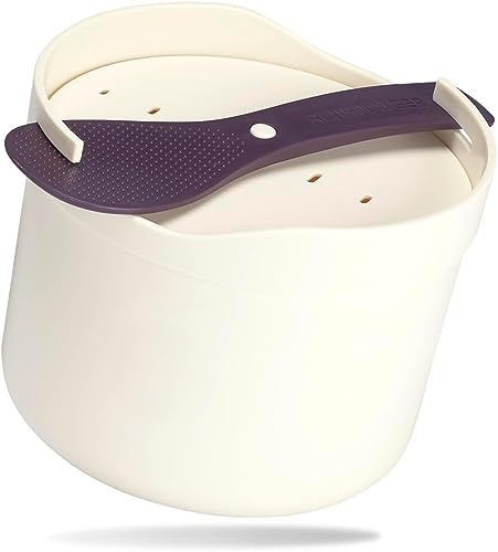 Reishunger Mikrowellen Reiskocher 1 7 L Wei F