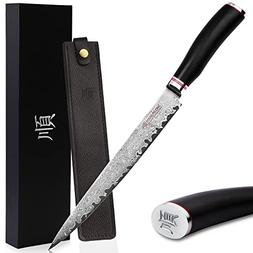 Yousunlong Fleischmesser Filetiermesser Pro Sashimi Messer 255mm Rechtsh