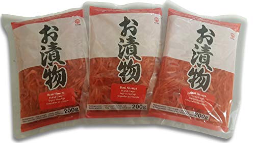 Benishouga Beni Shoga Eingelegte Ingwerstifte Aokappa Gurken Fukujinzuke