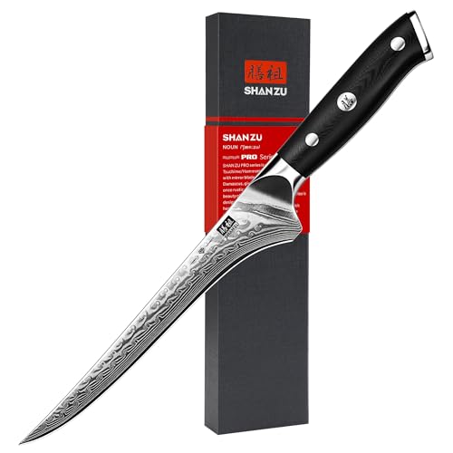 Shan Zu Damast Filetiermesser 18 Cm K Chenmesser