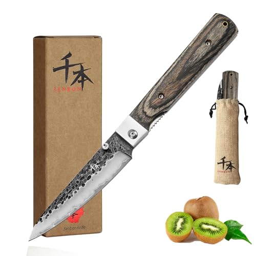 Senbon 440 Geschmiedete Edelstahl Frucht Klinge Sharp Japanisches