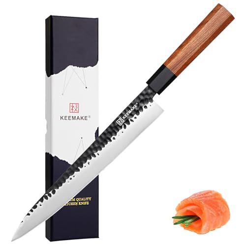 Keemake Sashimi Sushi Messer Japanisches Messer Fischmesser 25