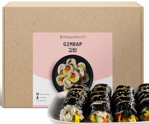 Gimbap Box Komplettes Koreanisches Rollen Snack Kit Mit