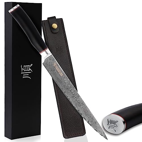 Yousunlong Fleischmesser Filetiermesser Pro Sashimi Messer 255mm Linksh