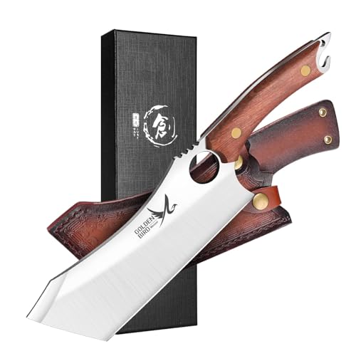 Golden Bird Hackmesser Japanisch Full Tang Kochmesser Profi