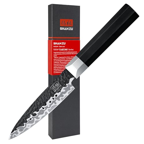 Shan Zu Fruchtsch Lmesser 10cm Japanischer 9cr18mov Kohlenstoffreicher