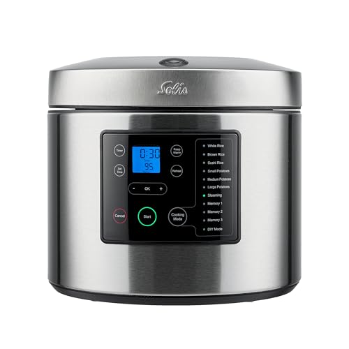 Solis Rice Potato Cooker 5 Liter Digitaler Reiskocher