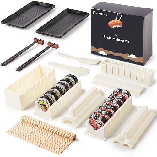 Virklyee Sushi Making Kit 17 St Ck Diy
