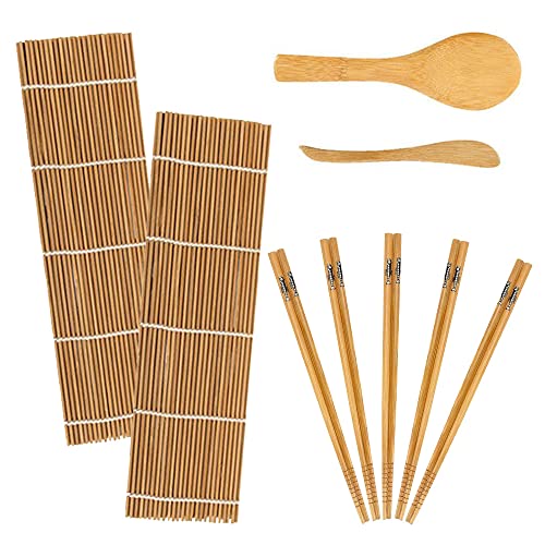 Bambus Sushi Kit 9 Teile Anf Nger Bambus