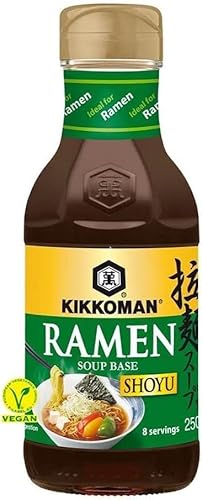 Kikkoman Konzentrierte Ramen Nudelsuppenbasis Shoyu Sojasauce Geschmack Vegan
